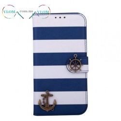 Чехол книжка Якорь Iphone 5/5s/6