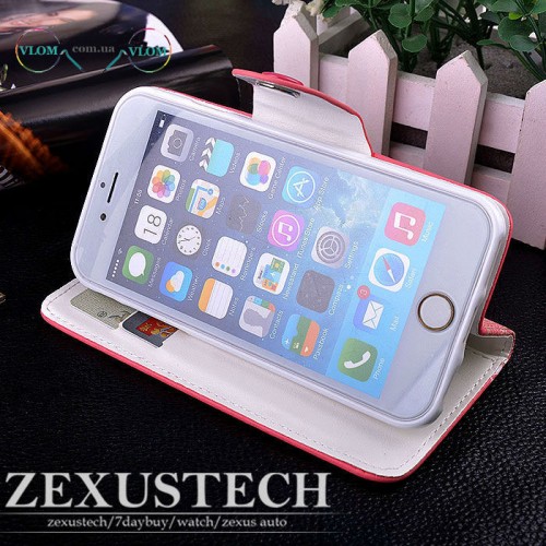 Чехол стильный кошелек книжка Iphone 6