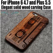 Чехол деревянный дизайнерский Iphone 6/6 plus