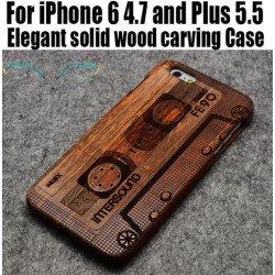 Чехол деревянный дизайнерский Iphone 6/6 plus