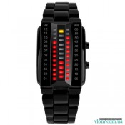 Мужские бинарные LED часы Skmei 1013