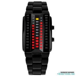 Мужские бинарные LED часы Skmei 1013