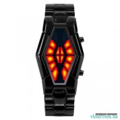 Мужские бинарные LED часы Skmei 1082