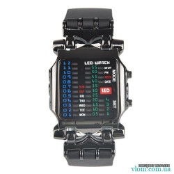 Мужские LED часы Super Binary