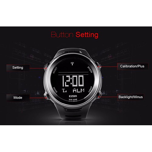 Мужские часы Ezon L002A01 спортивные