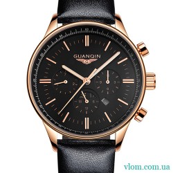 Мужские часы стильные Guanqin GQ12003