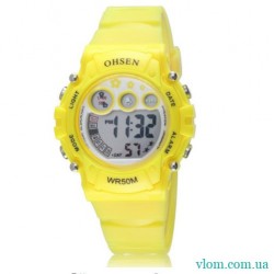 Женские спортивные часы OHSEN yellow