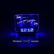 Настольные часы Highstar с доской для записи
