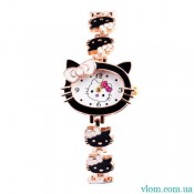 Для ребенка кварцевые часы Hello Kitty для девочки