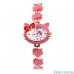 Для ребенка кварцевые часы Hello Kitty для девочки