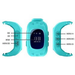 Умные часы для детей Smart baby watch Q50 с gps трекером