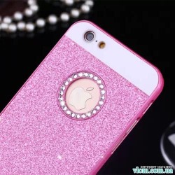 Чехол модный розовый на Iphone 6 plus