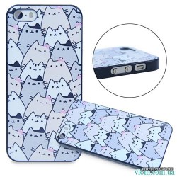 Чехол смешные котики на Iphone 6 plus