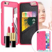 Чехол книжка с зеркалом на Iphone 6/6s