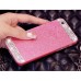 Чехол розовый стразы для  Iphone 5/5s