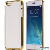 Чехол бампер с кожей Iphone 6/6s