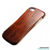 Чехол алюминий дерево бампер Iphone 5/5s