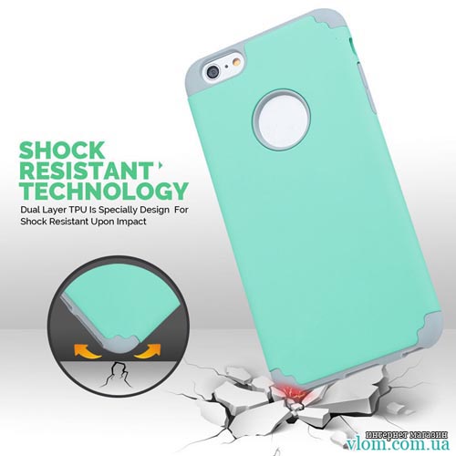 Чехол современный мятный на Iphone 6/6s