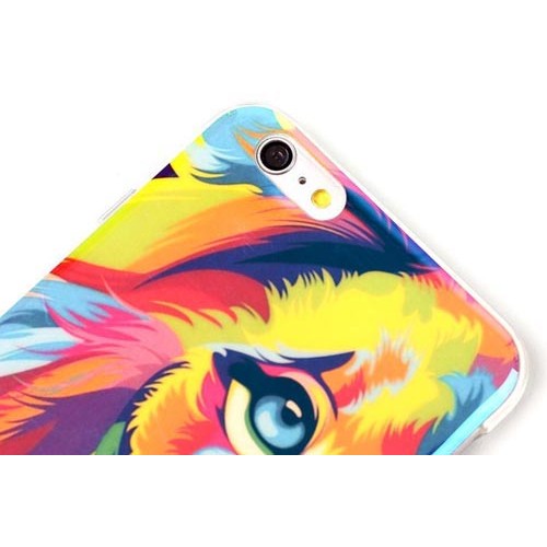Чехол красочный лев на Iphone 6/6s