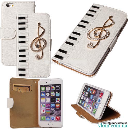 Чехол музыкальный флип на Iphone 5/5s