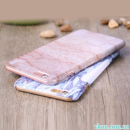 Чехол Розовый кварц на Iphone 6 plus