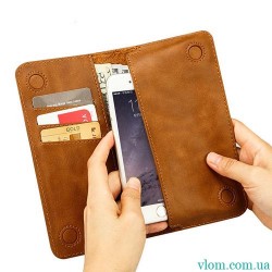Чехол Jisoncase кожаный кошелек на Iphone 6/6s