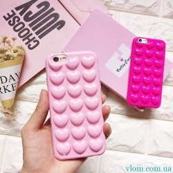 Чехол 3D сердце на Iphone 6 plus