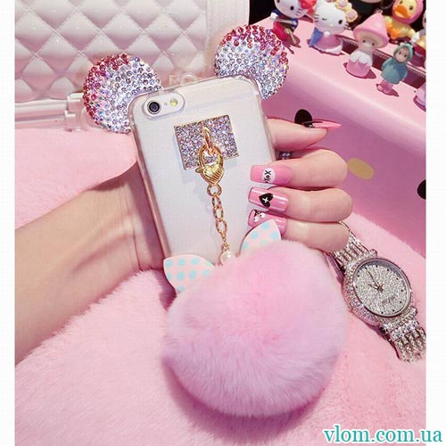 Чехол Crystal Mickey на Iphone 6 plus