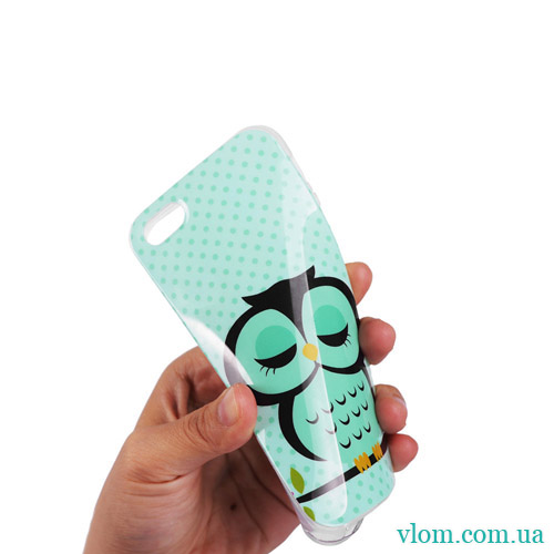 Чехол зеленая Сова for iPhone 6/6s