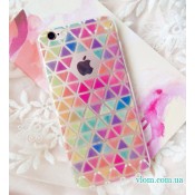 Чехол цветной Ромб for iPhone 6/6s