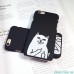Чехол злой котик на Iphone 6 plus