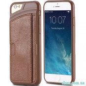 Чехол Кожаный Кредитка на Iphone 6/6s PLUS