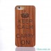 Чехол Деревянный Keep Calm на на Iphone 6/6s;