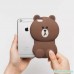 Чехол коричневый медвежонок  на Iphone 7/8 PLUS