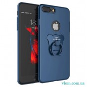 Чехол мишка с кольцом на Iphone 7/8