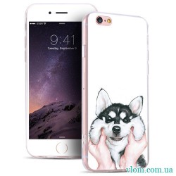 Чехол мультяшный пес на Iphone 7/8 PLUS