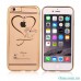 Чехол сердце со стразами на Iphone 7/8 PLUS