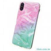 Чехол Мрамор на Iphone X 10